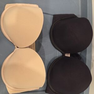 La Senza Black and Cream Women's Bras